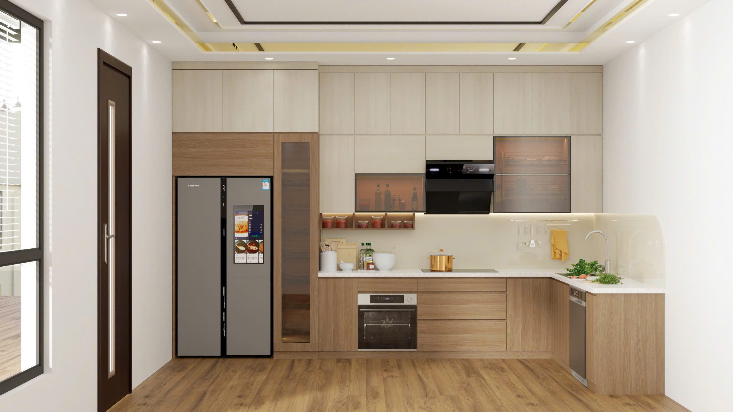 Thiết Kế Nội Thất Chung Cư Phú Điền- Bắc Ninh- 2 ngủ