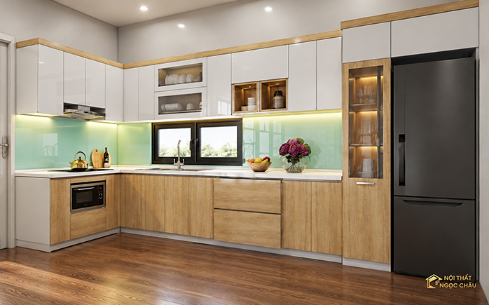 TỦ BẾP LAMINATE 