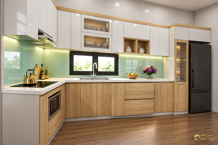 TỦ BẾP LAMINATE