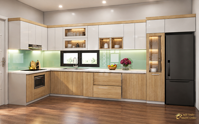 TỦ BẾP LAMINATE