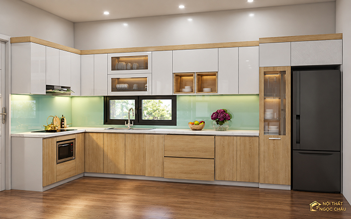 TỦ BẾP LAMINATE