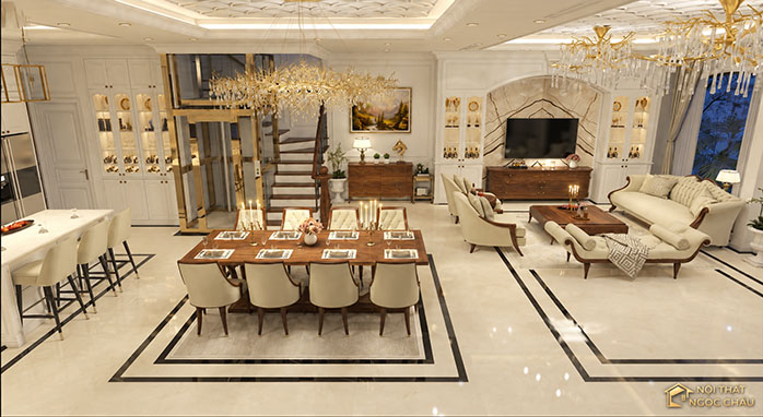 Thiết kế nội thất căn San Hô Vinhomes
