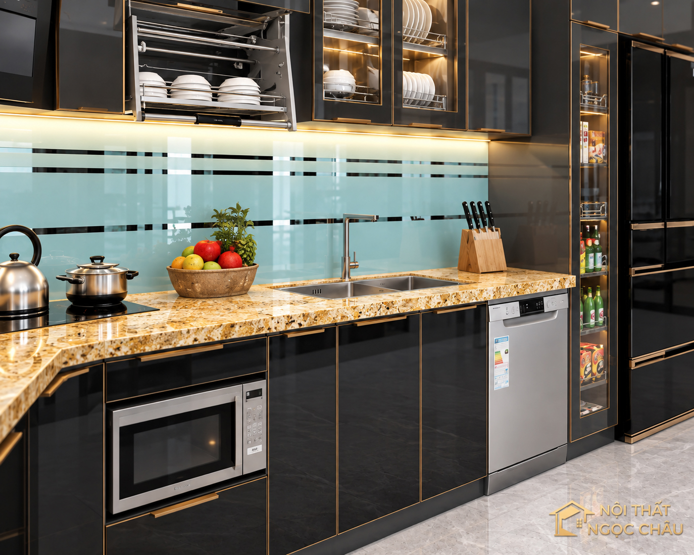 Tủ bếp chị Oanh-Hải Phòng