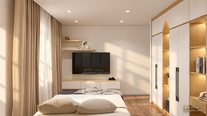 Thiết Kế Nội Thất Chung Cư DABACO- 3 P.Ngủ