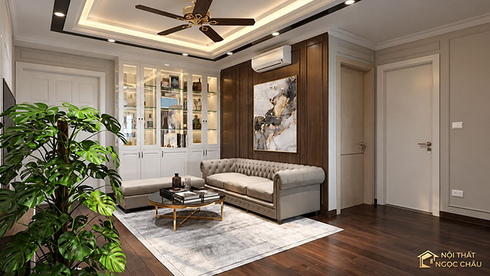 Nội thất chung cư Golder City Chị Hoài