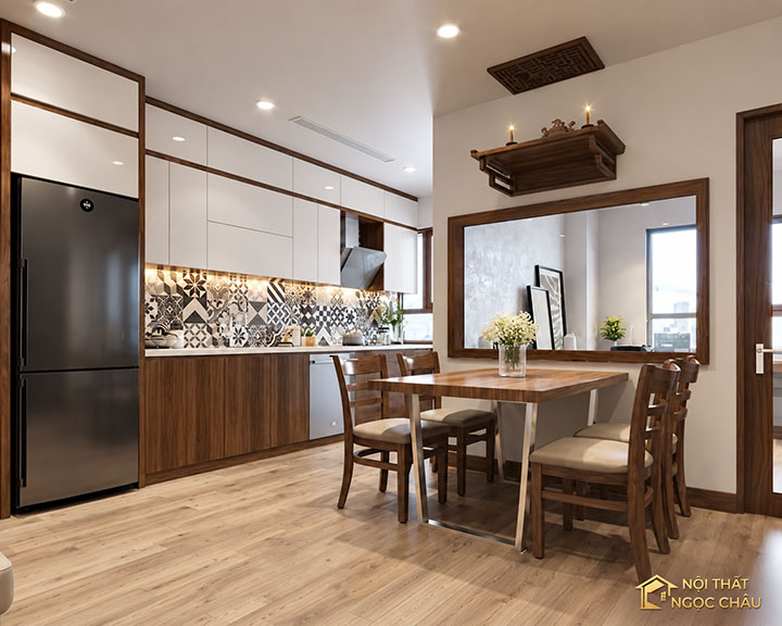 Mẫu thiết kế nội thất chung cư Bea Sky - Nguyễn Xiển