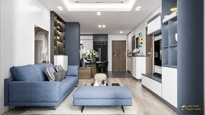 Thiết Kế Nội Thất Chung cư JARDIN - Hà Nội- 2 ngủ