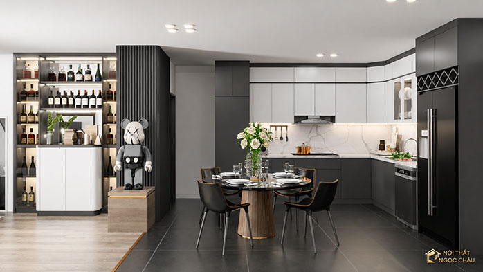 Thiết Kế Nội Thất Chung cư JARDIN - Hà Nội- 2 ngủ