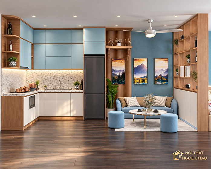 Mẫu thiết kế nội thất chung cư Vinhome smartcity - Em Ngân