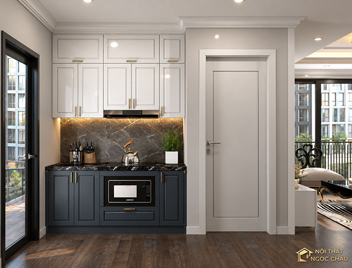 Mẫu thiết kế nội Thất Anh Hoàng - chung cư Martri One Mễ trì 
