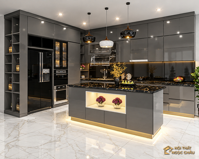 Tủ bếp nhựa chi Phương- Bồ Đề