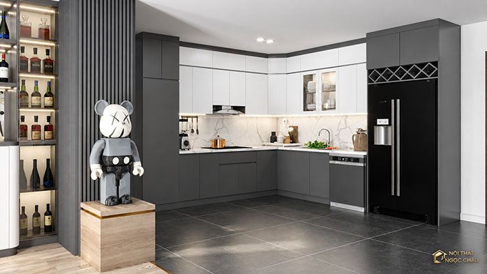 Thiết Kế Nội Thất Chung cư JARDIN - Hà Nội- 2 ngủ