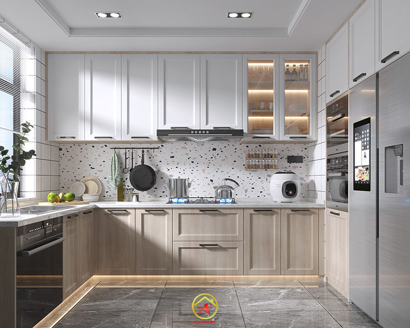 TỦ BẾP MDF AN CƯỜNG36