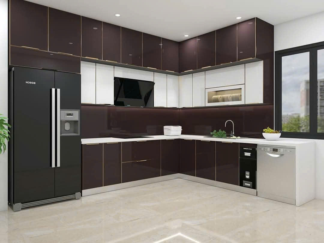 Tủ bếp nhựa Acrylic AC 89