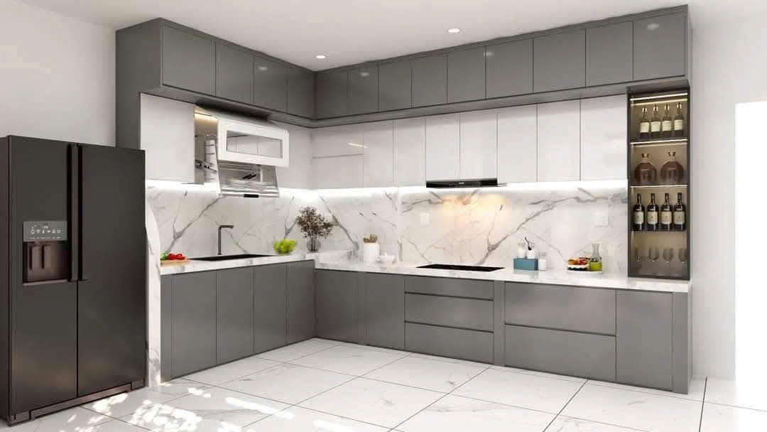 Tủ bếp nhựa Acrylic AC 89