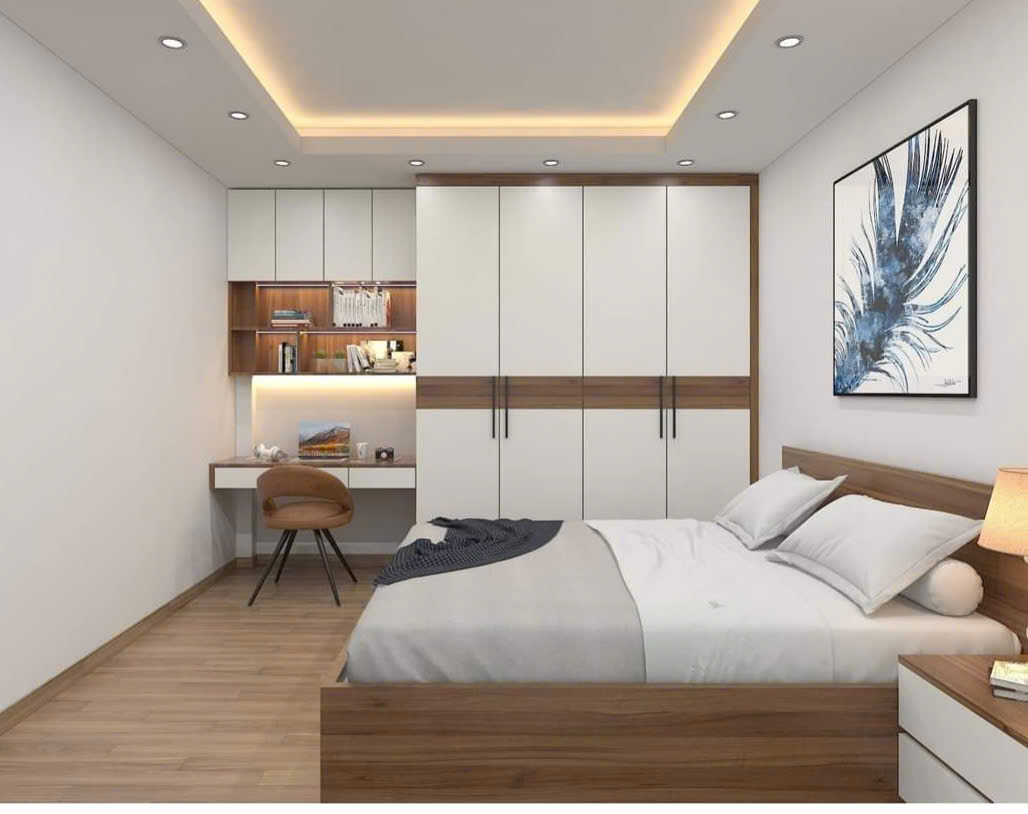 Thiết Kế Nội Thất Chung Cư Long Biên- Hà Nội- 2 ngủ